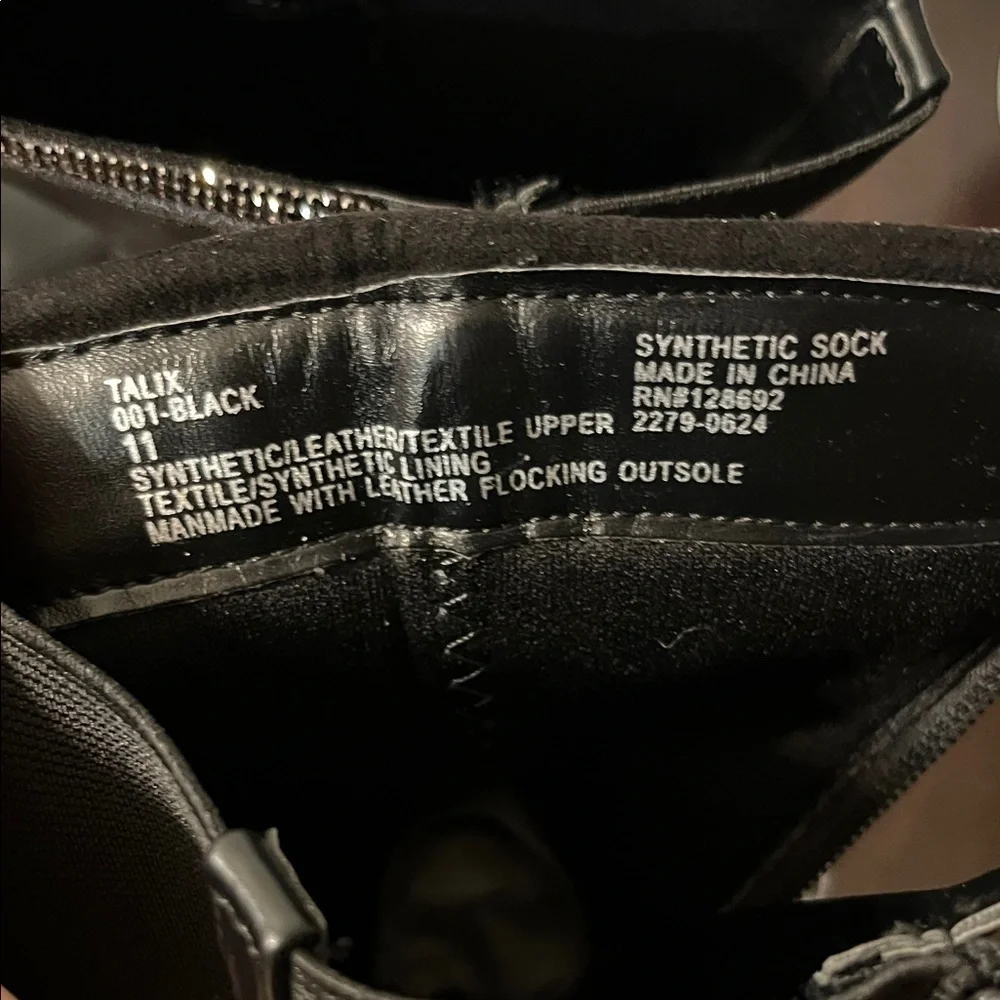 Steve Madden Kids Black Boots